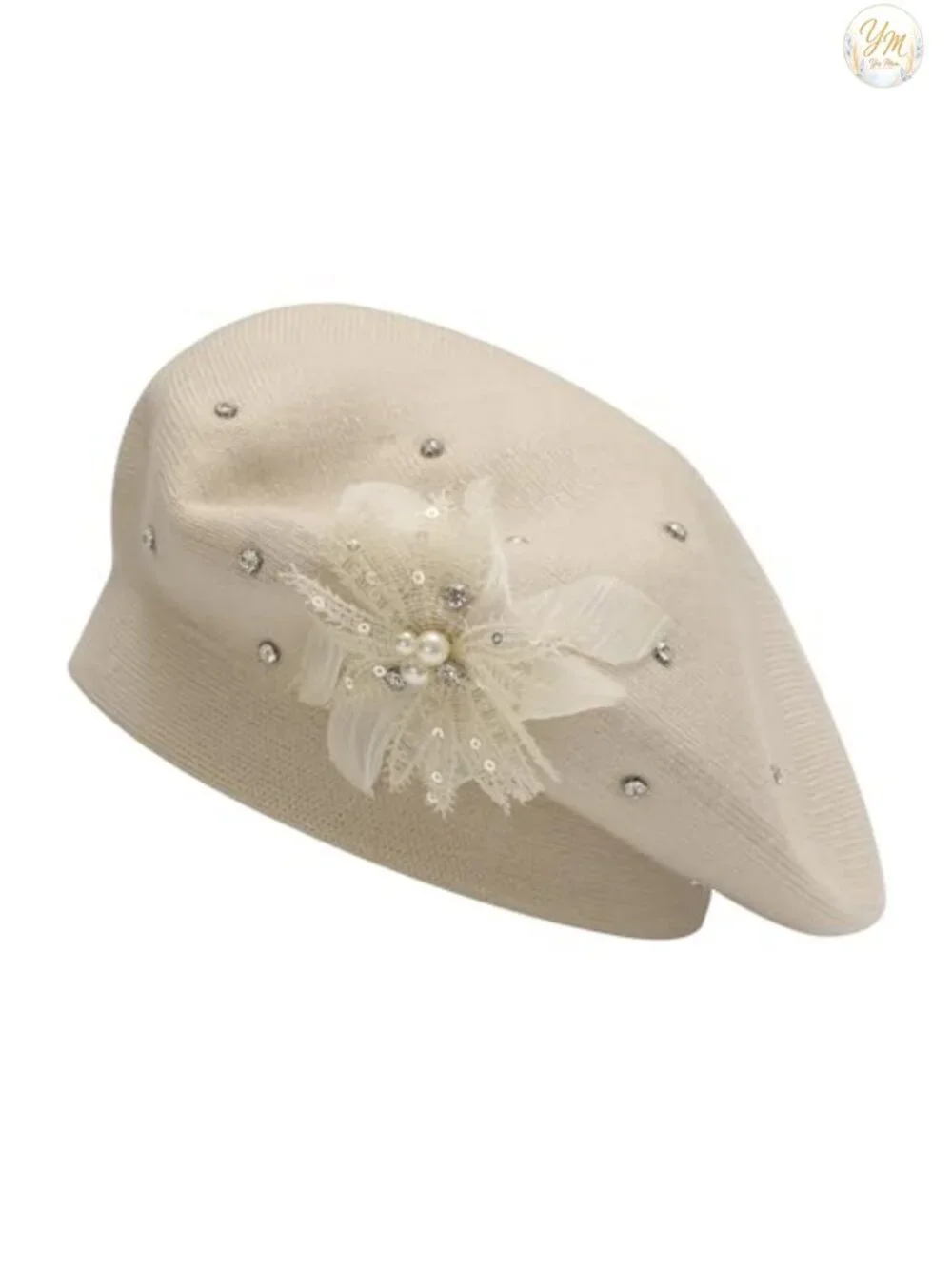 Women's Reversible French Beret Hat Soft Warm Viscose Blend Wool Cap